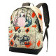 Mochila Harley Quinn Beige