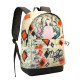 Mochila Harley Quinn Beige