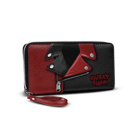 Portefeuille fille Harley Quinn noir