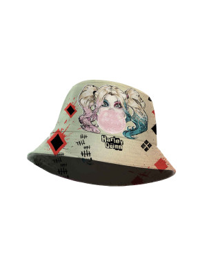 Chapeau de pêche Harley Quinn Beige