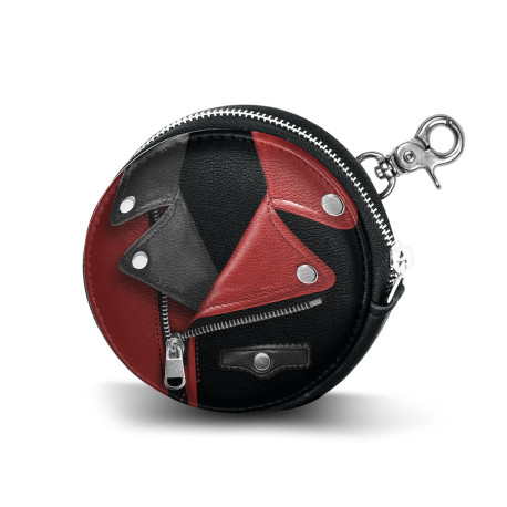 Porte-monnaie fille Harley Quinn noir