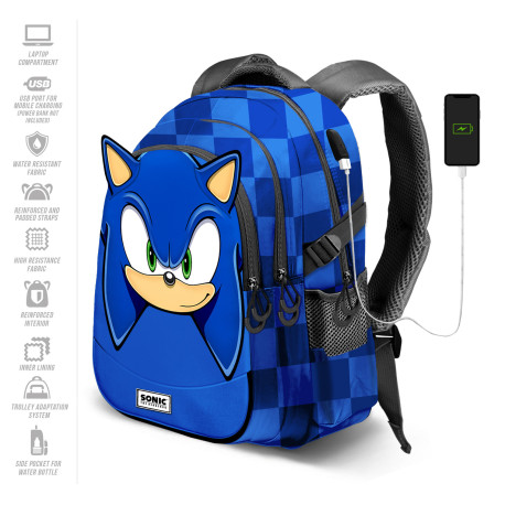 Mochila Sega-Sonic Azul