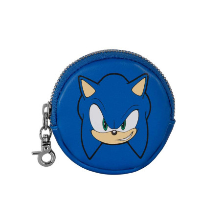 Monedero chica Sega-Sonic Azul