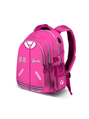 Mochila Barbie Rosa