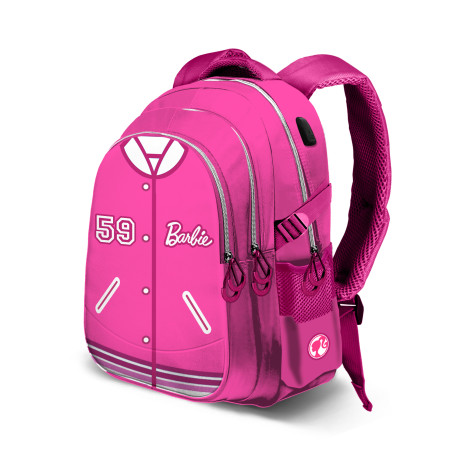 Mochila Barbie Rosa