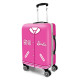 Valise cabine Barbie rose