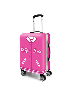 Valise cabine Barbie rose