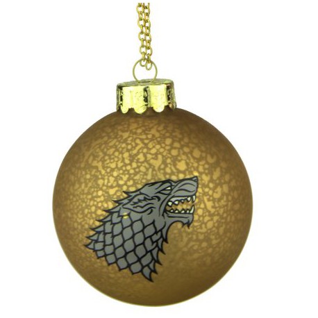 Boule de Noël Game of Thrones Stark