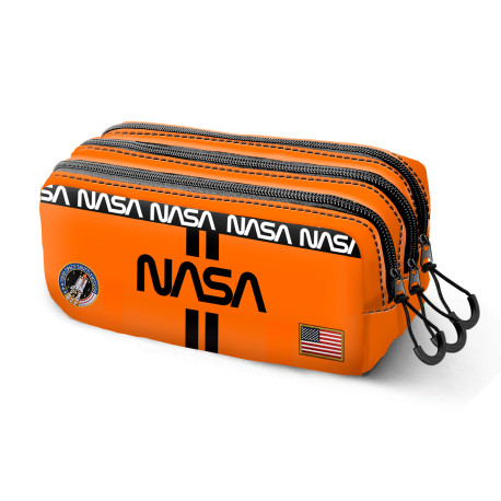 Estuche naranja de la NASA para coleccionistas