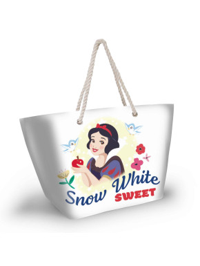 Bolsa de playa Blancanieves Blanco
