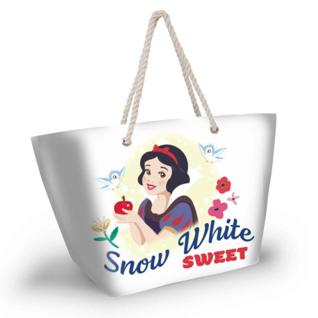 Bolsa de playa Blancanieves Blanco