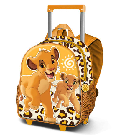 Mochila trolley infantil El Rey León Amarillo