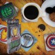 Set of coasters Marvel 3D