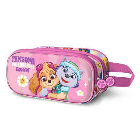 Trousse à crayons Paw Patrol rose