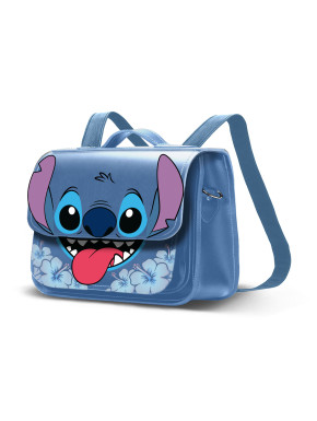 Bolso-Mochila Lilo y Stitch Azul