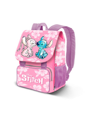 Mochila Lilo y Stitch Rosa