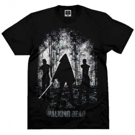 Camiseta Walking Dead Michonne Bosque