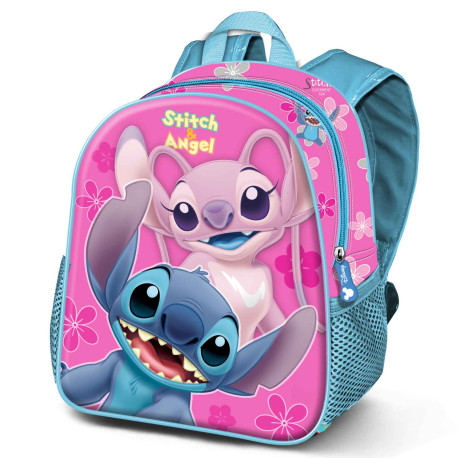 Mochila guardería Lilo y Stitch Rosa