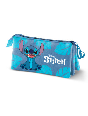 Estuche Lilo y Stitch Azul