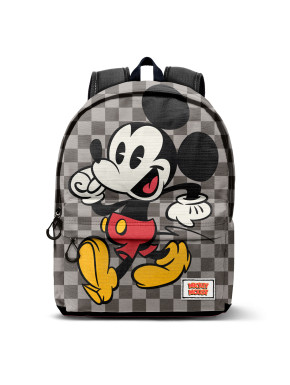 Mochila Mickey Mouse Gris