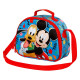 Sac à lunch bleu Mickey Mouse