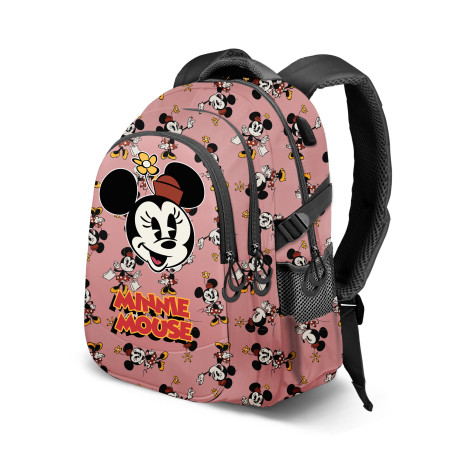 Sac à dos rose Minnie Mouse