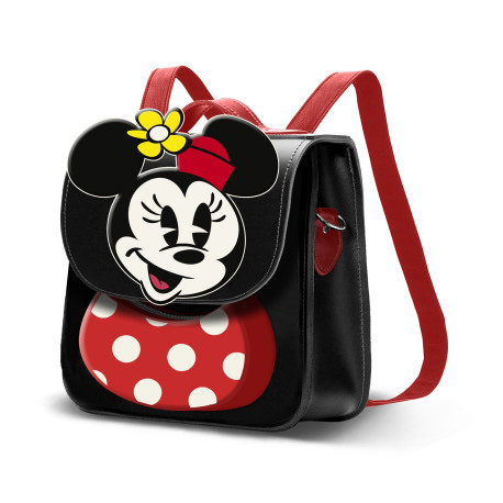 Bolso-Mochila Minnie Mouse Negro