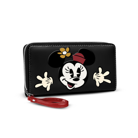 Cartera chica Minnie Mouse Negro