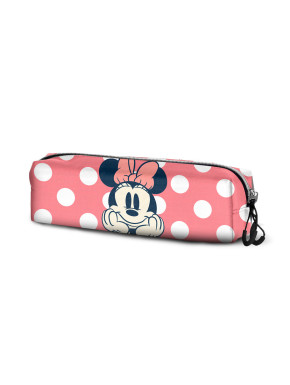 Trousse à crayons rose Minnie Mouse