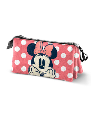 Estuche Minnie Mouse Rosa