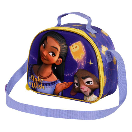 Portameriendas lila Disney El Poder de los Deseos