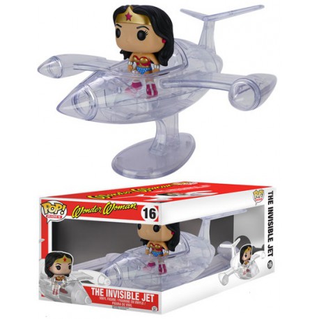 Funko Pop Wonder Woman Vliegtuig Transparant