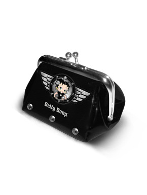 Porte-monnaie fille Betty Boop noir