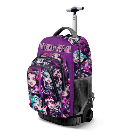Mochilla trolley Monster High Fucsia