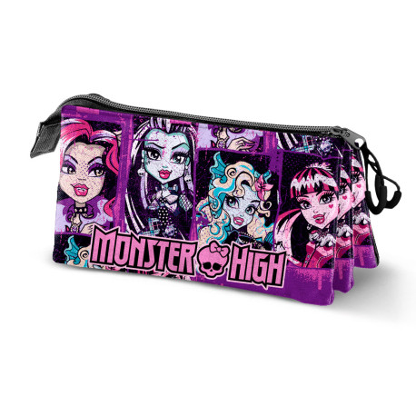 Estuche Monster High Fucsia