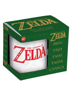 Mug logo Legend of Zelda et bouclier hylien