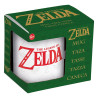 Caneca com logótipo de Legend of Zelda e escudo de Hylian