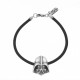 Armband Zilver en Rubber Star Wars Darth Vader