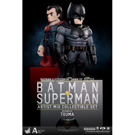 Set 2 figuras Batman vs Superman Hot Toys