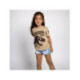 CAMISETA CORTA SINGLE JERSEY JURASSIC PARK