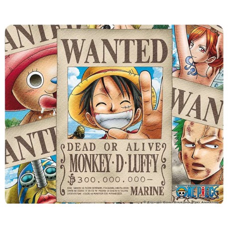 De souris tapis de souris One Piece Wanted