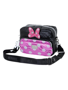Minnie Mouse Air Bolso IBiscuit Padding, Negro