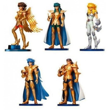 Set De 5 Figures Saint Seiya Agaruma