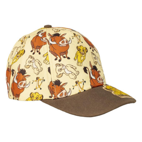 casquette visière incurvée Le Roi Lion Disney