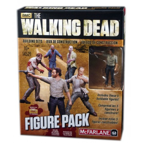 Set 5 Figuras The Walking Dead