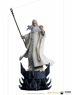 Figura Art Scale El Señor De Los Anillos Saruman