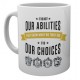 Taza Harry Potter Choices