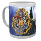 Taza Harry Potter Hogwarts blue