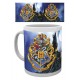 Taza Harry Potter Hogwarts blue