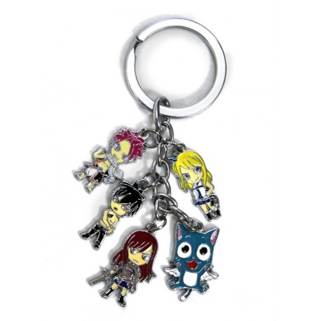 Keychain Fairy Tail characters